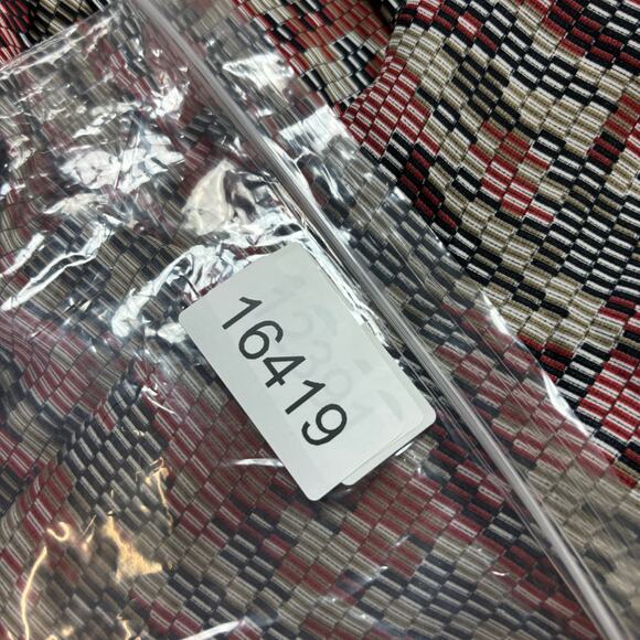 Pari Passu Retro Multicolor Oversized Blouse Button Up Top Women's 6 - Picture 9 of 9